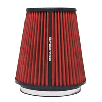 Thumbnail for Spectre HPR Conical Air Filter 6in. Flange ID / 7.719in. Base OD / 8.5in. Tall - Red