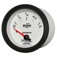 Thumbnail for AutoMeter Gauge Fuel Level 2-5/8in. 240 Ohm(e) to 33 Ohm(f) Elec Phantom II
