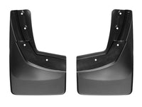 Thumbnail for WeatherTech 14+ Chevrolet Silverado No Drill Mudflaps - Black