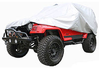 Thumbnail for Rampage 1976-1983 Jeep CJ5 Car Cover 4 Layer - Grey