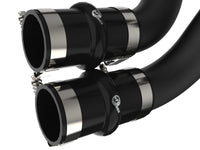 Thumbnail for aFe 21-22 Ford F-150/Raptor V6-3.5L (tt) BladeRunner 2.5in Aluminum Hot Charge Pipe Black