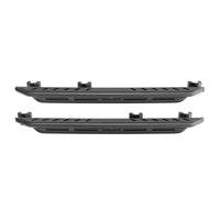Thumbnail for Westin/Snyper 07-17 Jeep Wrangler Unlimited Triple Tube Rock Rail Steps - Textured Black