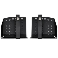 Thumbnail for Go Rhino XVenture Gear Hard Case Mount Long 44in. (Mount ONLY for XRS/SRM Racks) - Tex. Blk