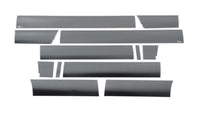 Thumbnail for Putco 09-14 Ford F-150 Super Crew 6.5 Short Box - 7in Wide (12pcs) Black Platinum Rocker Panels