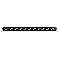 Thumbnail for Go Rhino Xplor Blackout Series Dbl Row LED Light Bar (Side/Track Mount) 40in. - Blk