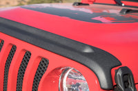 Thumbnail for Bushwacker 18-19 Jeep Wrangler Rubicon/Sport//Unlimited/Sport S Hood Stone Guard- Black