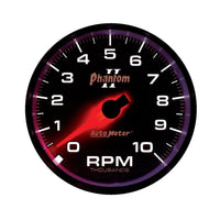 Thumbnail for Autometer Phantom II 3-3/8in 10000 RPM In-Dash Tachometer