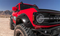 Thumbnail for Bushwacker 21-22 Ford Bronco (2 Door) Pocket Style Fender Flares - 4pc Smooth
