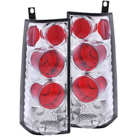 Thumbnail for ANZO 2003-2015 Chevrolet Express Taillights Chrome