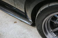 Thumbnail for Anderson Composites 20-21 Dodge Charger Hellcat Type-MB Wide Body Rocker Panel Splitter