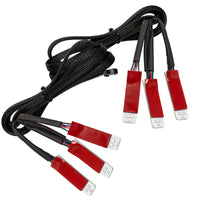 Thumbnail for Oracle 19-21 Silverado/Sierra 1500 RGB Demon Eye Headlight Kit - w/o Controller SEE WARRANTY