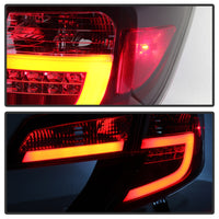 Thumbnail for Spyder Toyota Camry 12-14 Light Bar LED Tail Lights Black ALT-YD-TC12-LBLED-BK