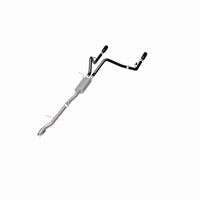 Thumbnail for MagnaFlow SYS Cat-Back 4in Black Dual Split Rear Tips 14-15 Chevy Silverado/GMC Sierra 4.3L-5.3L