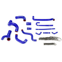 Thumbnail for HPS Blue Reinforced Silicone Radiator and Heater Hose Kit Coolant for BMW 88-91 E30 M3 Left Hand Drive