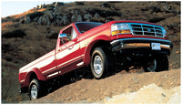 Thumbnail for Bushwacker 92-96 Ford Bronco Cutout Style Flares 2pc - Black