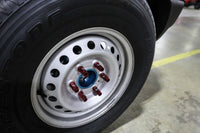 Thumbnail for Mishimoto Aluminum Locking Lug Nuts M12x1.5 27pc Set Red