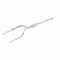 Thumbnail for Magnaflow 14 Chevy Silverado V8 5.3L CC/EC Cab Dual Split Rear Exit Stainless Cat Back Perf Exhaust