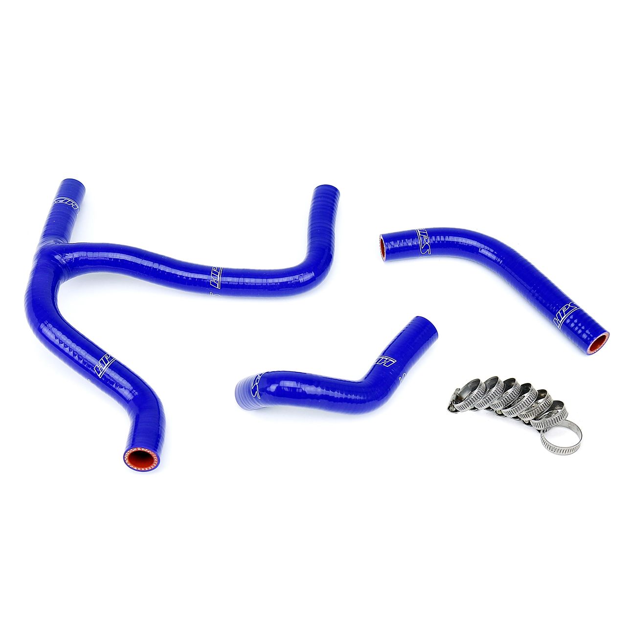 HPS Blue Reinforced Silicone Radiator Hose Kit Coolant for Suzuki 08-14 RMZ450