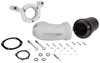 Thumbnail for K&N 08-17 Harley Davidson Touring Models Performance Air Intake System Silver