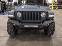 Thumbnail for Road Armor 18-20 Jeep Wrangler JL SPARTAN Front Bumper - Tex Blk