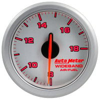 Thumbnail for Autometer Airdrive 2-1/6in Wideband Air / Fuel Gauge 10:1-17:1 ARF Range - Silver