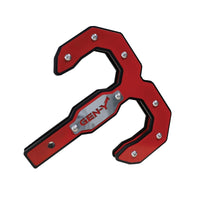 Thumbnail for Gen-Y Hulk 2.5 21K Tow Hook 2.5in Shank - Black/Red