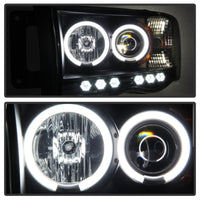 Thumbnail for Spyder Dodge Ram 1500 02-05 03-05 Projector Headlights CCFL Halo LED Blk Smke PRO-YD-DR02-CCFL-BSM