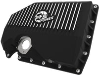 Thumbnail for aFe 05-19 VW 1.8L/2.0L w/ Oil Sensor Engine Oil Pan Black POWER Street Series w/ Machined Fins