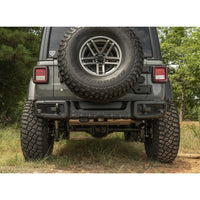 Thumbnail for Rugged Ridge Spartacus Rear Bumper Black 18-20 Jeep Wrangler JL