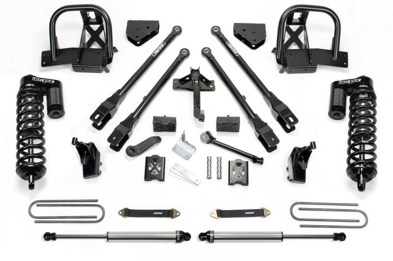 Fabtech 05-07 Ford F350 4WD 6in 4Link Sys w/Dlss 4.0 C/O & Rr Dlss