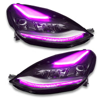 Thumbnail for Oracle 2021+ Tesla Model 3 Dynamic ColorSHIFT  Headlight DRL Upgrade Kit SEE WARRANTY