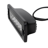 Thumbnail for Go Rhino Xplor Blackout Series Sixline LED Flood Light Kit (Flush Mount) - Blk (Pair)