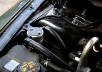 Thumbnail for J&L 10-18 Ford Taurus Sho EcoBoost V6 Passenger Side Oil Separator 3.0 - Clear Anodized