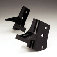 Thumbnail for KC HiLiTES 97-06 Jeep TJ A-Pillar Windshield Hinge Light Mount Bracket Set (Pair) - Black