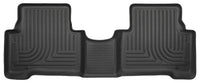 Thumbnail for Husky Liners 13-15 Hyundai Sante Fe GLS/Limited WeatherBeater 2nd Seat Black Floor Liners