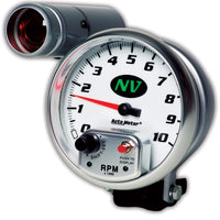 Thumbnail for AutoMeter Gauge Tachometer 5in. 10K RPM Pedestal W/ Ext. Shift-Lite NV