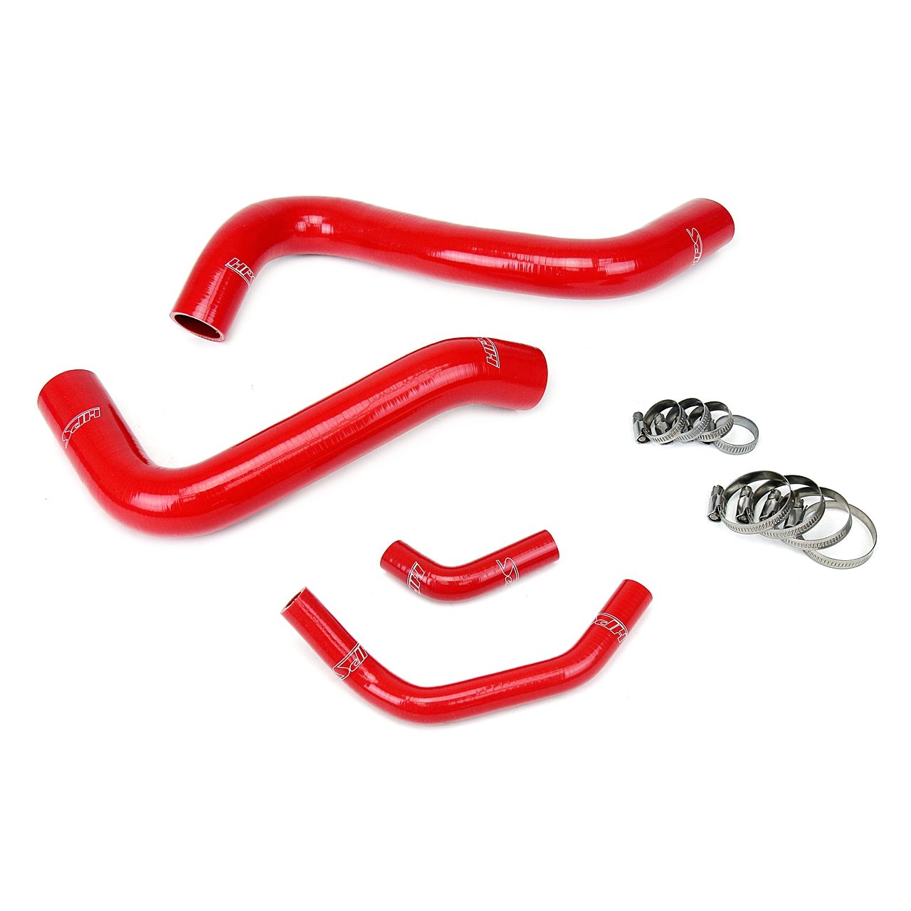HPS Red Reinforced Silicone Radiator Hose Kit Coolant for Lexus 03-09 GX470 4.7L V8