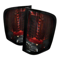 Thumbnail for Spyder Chevy Silverado 07-13 LED Tail Lights Red Smoke ALT-YD-CS07-LED-RS