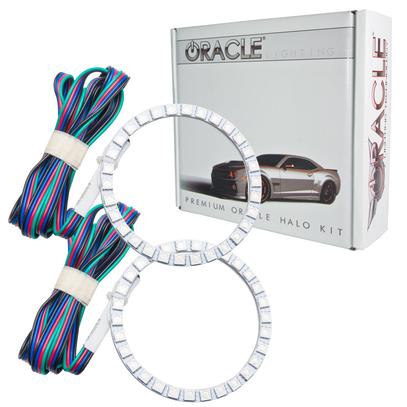 Oracle Ford Mustang 13-14 Shelby/Roush/GT500 LED Fog Halo Kit - ColorSHIFT SEE WARRANTY