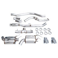 Thumbnail for AWE Tuning 22+ Honda Civic Si/Acura Integra Touring Edition Catback Exhaust - Dual Chrome Silver Tip