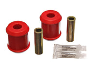 Thumbnail for Energy Suspension 03-05 Mitsubishi Lancer EVO 8 Red Rear Trailing Arm Bushing Set