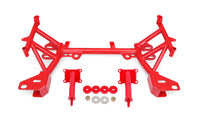 Thumbnail for BMR 93-02 4th Gen F-Body K-member Low Mount Turbo LS1 Motor Mounts Pinto Mounts - Red