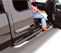 Thumbnail for Go Rhino 01-05 Ford Sport Trac 4000 Series SideSteps - Cab Length - Chrome