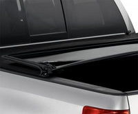 Thumbnail for Lund 04-15 Nissan Titan (6.5ft. Bed w/o Utility TRack) Genesis Elite Tri-Fold Tonneau Cover - Black