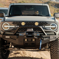 Thumbnail for Westin 21-23 Bronco (Excl. Sport) XTS Round Bull Bar - Tex. Blk