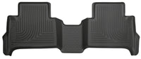 Thumbnail for Husky Liners 15 Chevrolet Colorado Crew Cab WeatherBeater Black 2nd Seat Floor Liners