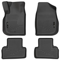 Thumbnail for Husky Liners 04-10 Chevrolet Cobalt WeatherBeater Combo Black Floor Liners