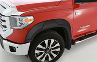 Thumbnail for Bushwacker 14-19 Toyota Tundra w/ 66.7in Bed DRT Style Flares 4pc - Black