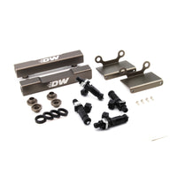 Thumbnail for DeatschWerks 04-06 Subaru STI/LGT Side Feed to Top Feed Fuel Rail Conv Kit w/ 1200cc Injectors