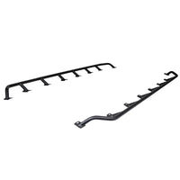 Thumbnail for Go Rhino SRM300 Dual Rail Kit (For 80x40in. Rack) - Tex. Blk (Rails ONLY - Req. Platform)